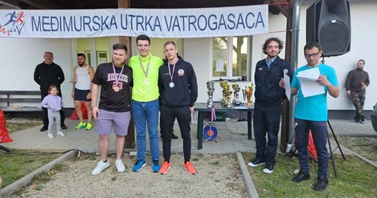 Mladi vatrogasac kiti se medaljama: Luka Čučuković 1.na Međimurskoj utrci!