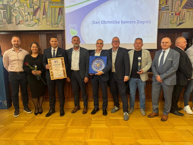 I velikogorički obrtnici među laureatima Obrtničke komore Zagreb